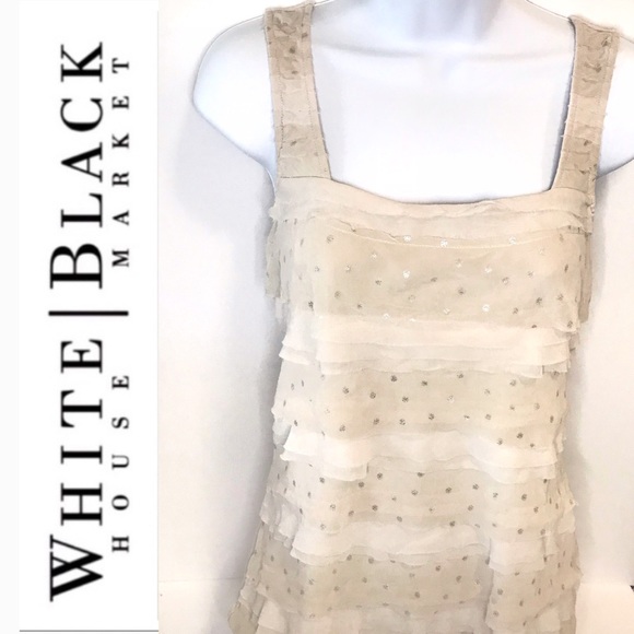 White House Black Market Tops - 🎁 2/$25 White House Black Market Tank Size S